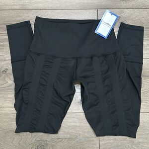 Sweetflexx Black Resistance Athletic Training Leggings Size Small